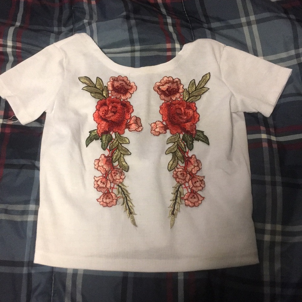 Low back crop top